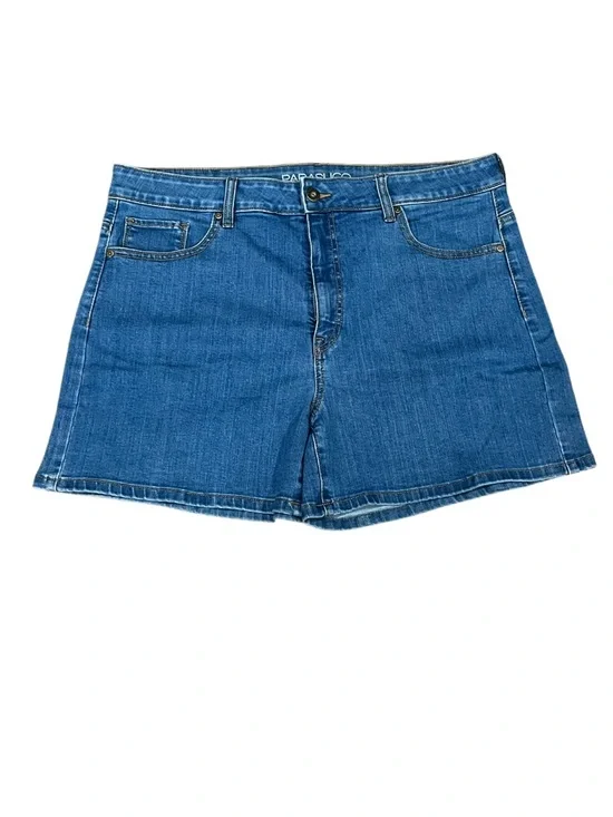 Parasuco Denim / Jean Short with Tummy Control Size 16 - Picture 3 of 8